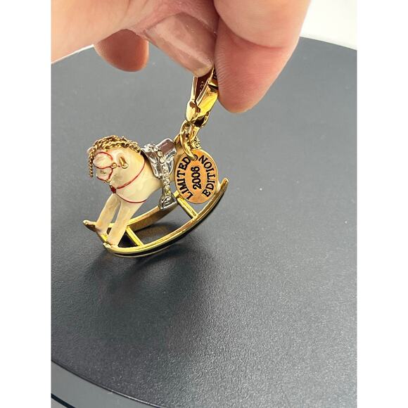 JUICY COUTURE 2006 Limited Edition ROCKING HORSE Pony Teeter Totter Charm - Picture 9 of 10